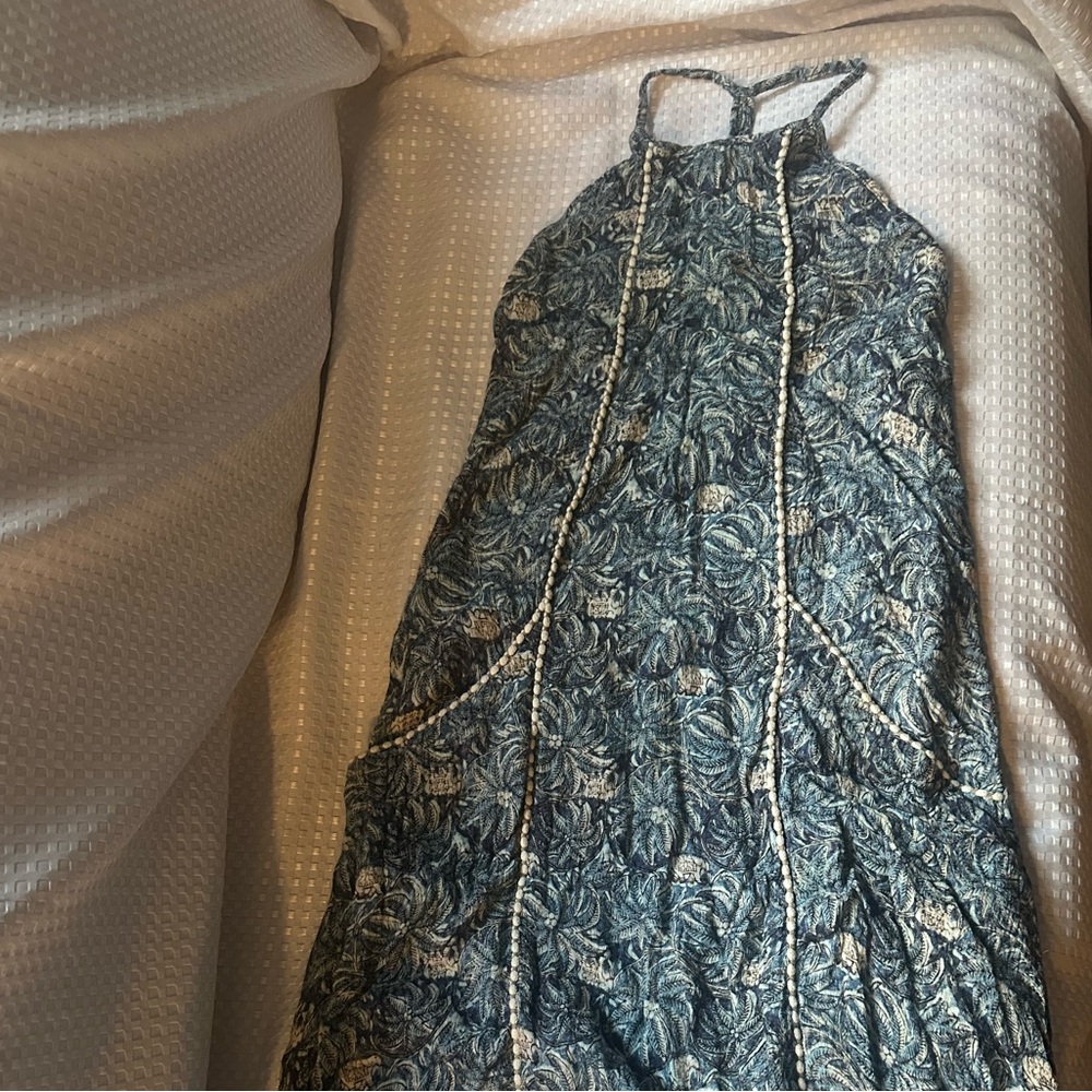 VIX Paula Hermanny Blue Floral Dress – Size M, Pre-Loved Designer!